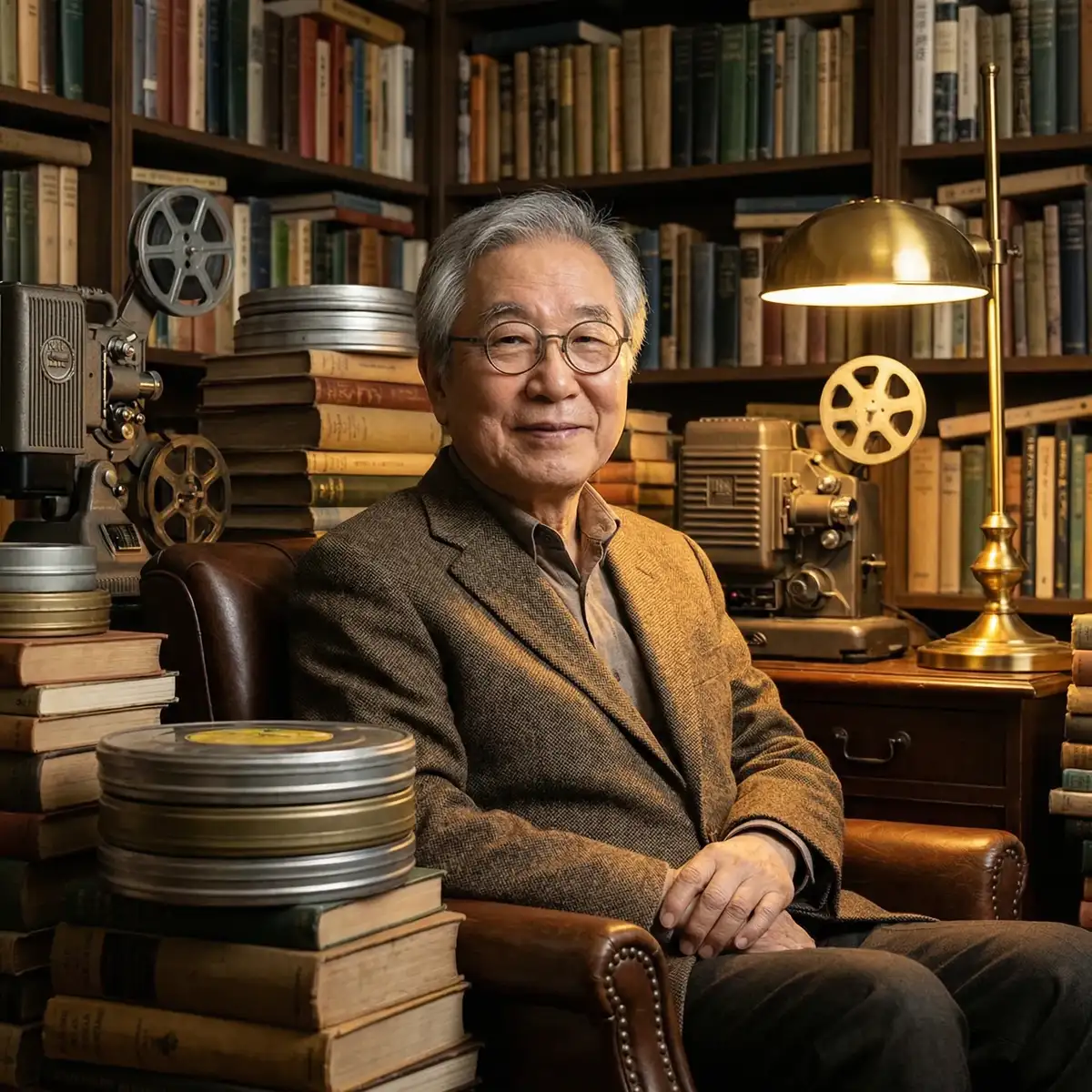 亚洲伦理片库馆长肖像 - 色色资源 研究学者